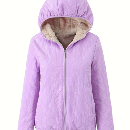 Warm Padded Winter Jacket with Hood