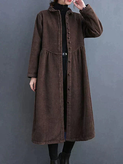 Herren Jacke Corduroy Stylish
