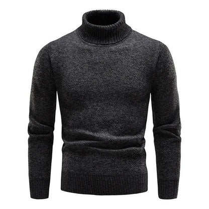 Herren Rollkragenpullover Elegant Komfortabel - IdealeKleiden