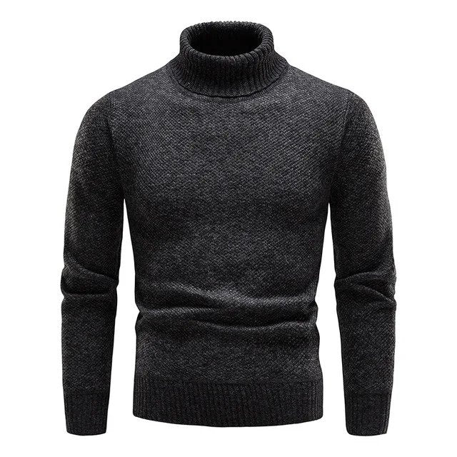 Men's Turtleneck Sweater Comfortable Elegant