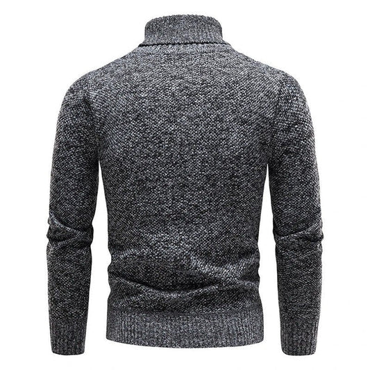 Herren Rollkragenpullover Bequem Elegant - IdealeKleiden