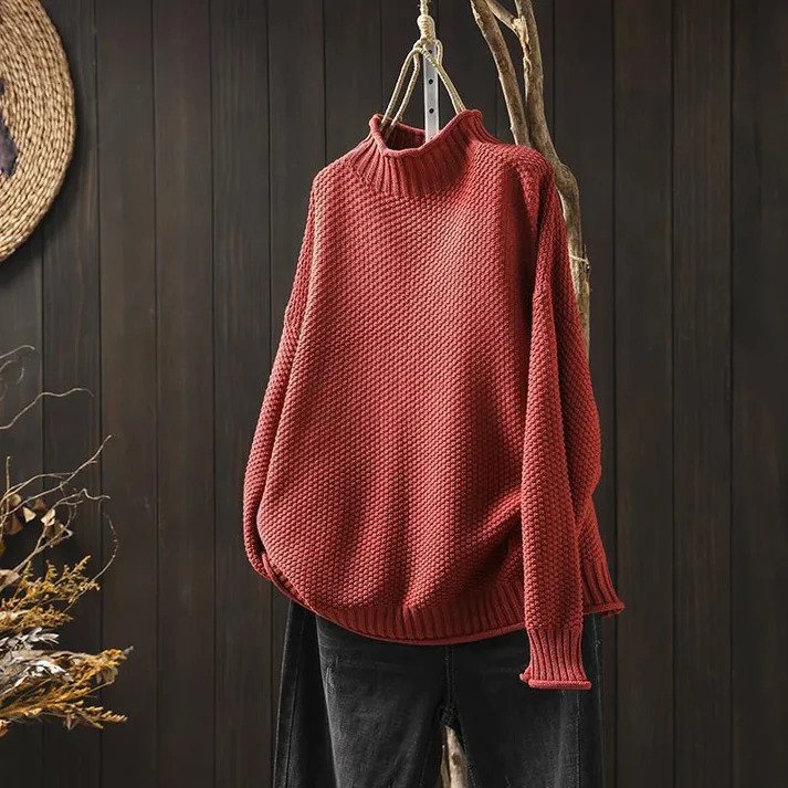 Women's Scarf Sweater Soft Comfortable