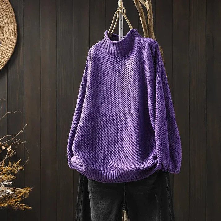 Women's Scarf Sweater Soft Comfortable