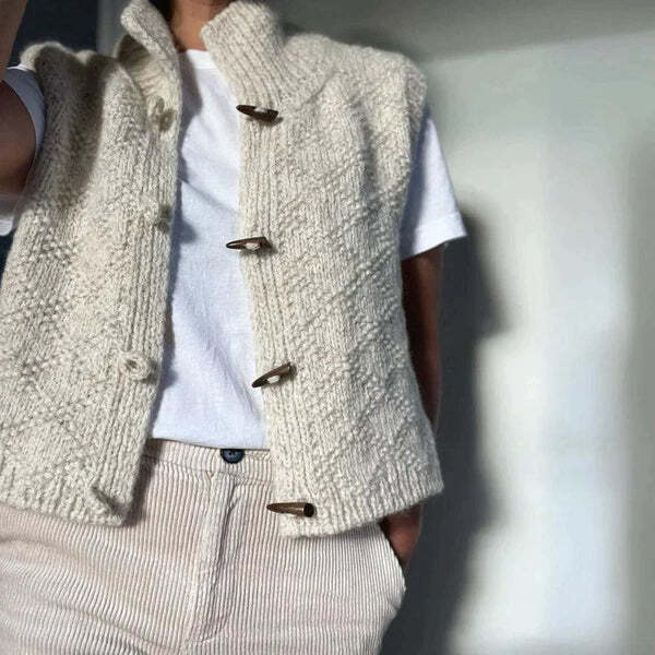 Praktischer Fleece Cardigan Outdoor Warm - IdealeKleiden