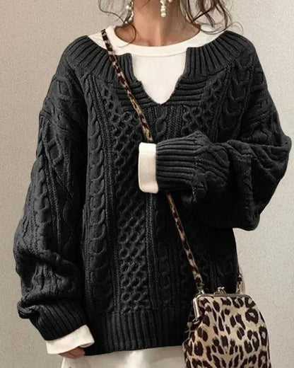 Soft Pullover Cuddly Warm Elegant