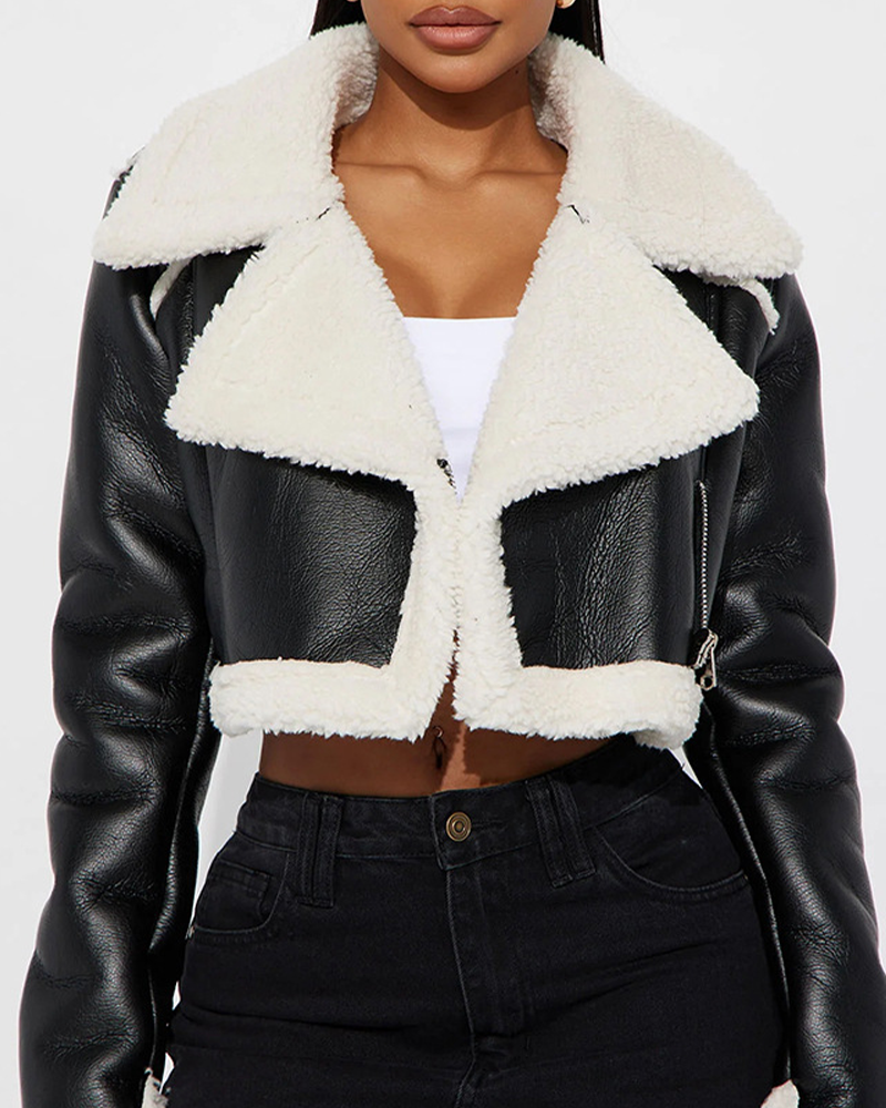 Short Jacket Coat Elegant Women