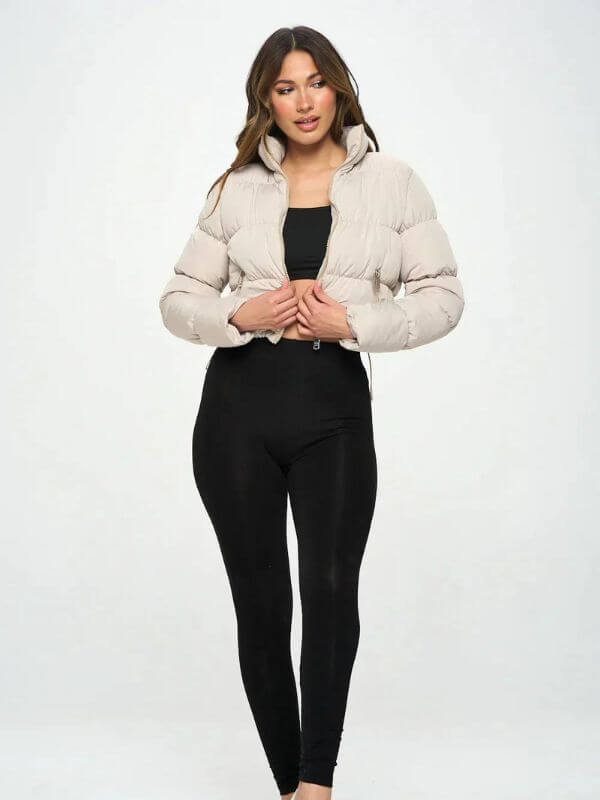 Lightweight women's puffer jacket