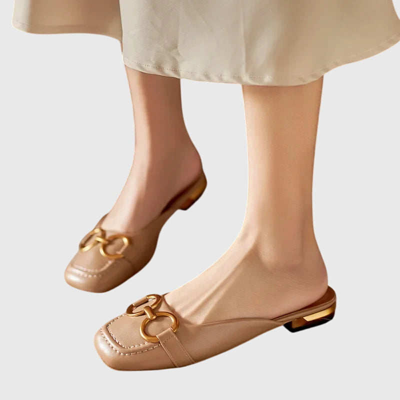 Women's Slip-On Sandals Modern Buckle
