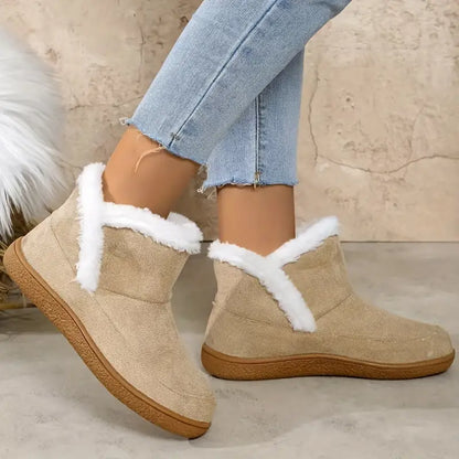 Women's Winter Boots Plush Fur Warm