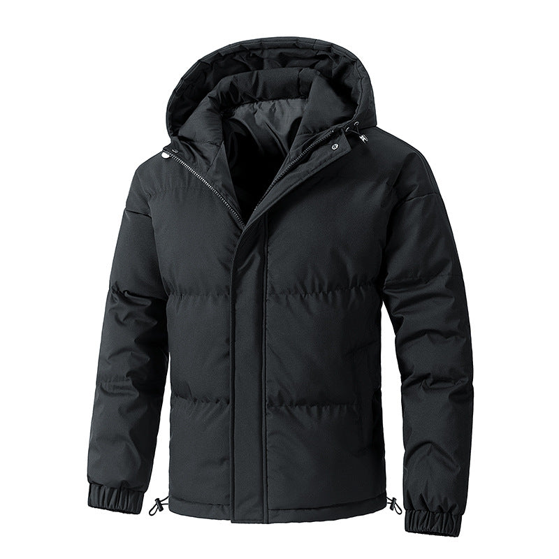 Men's Warm Winter Jacket with Hood