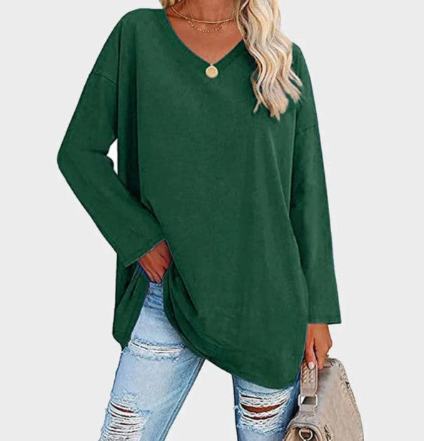 Stylisher Pullover Langärmlig Damen