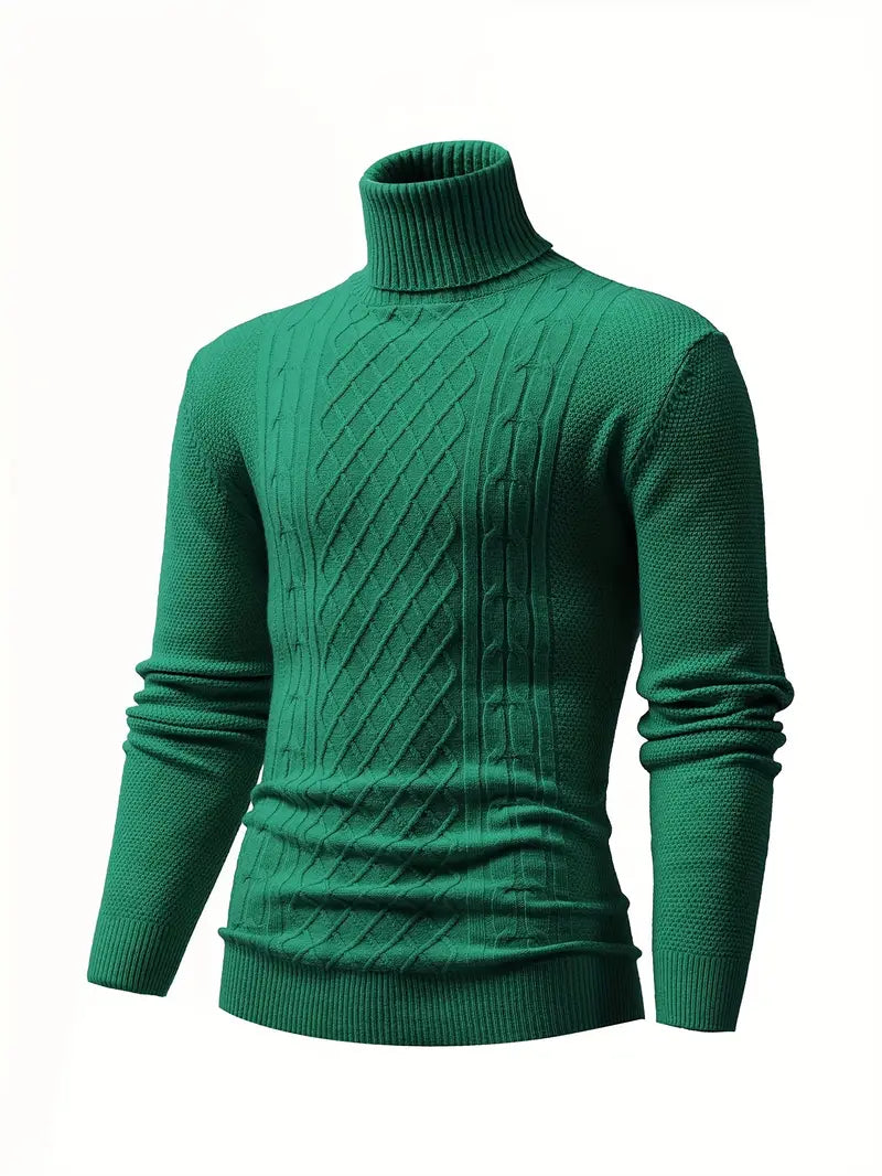 Men's Casual Turtleneck Sweater
