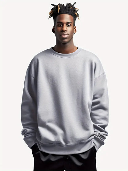 Men's Casual Crew Neck Sweater