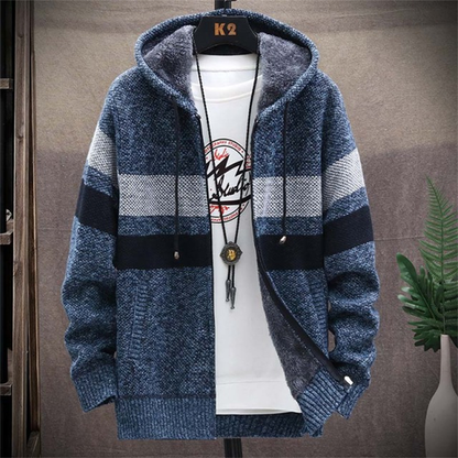 Men's Hooded Sweatshirt Warm Winter