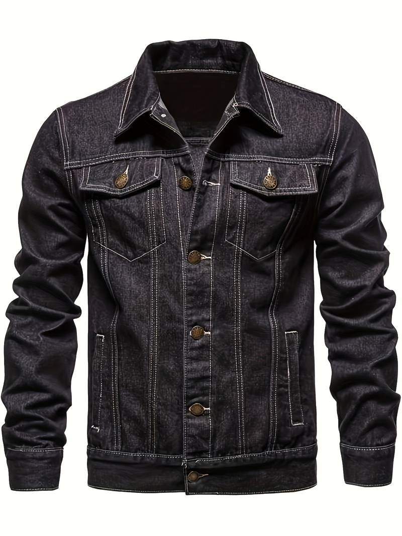 Fashion Jacket Men Modern Slim Fit