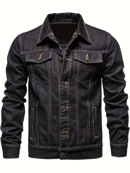 Fashion Jacket Men Modern Slim Fit