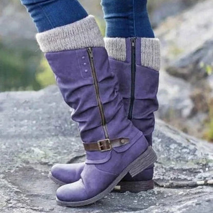 Stylish Ankle Boots for Women with Buckle