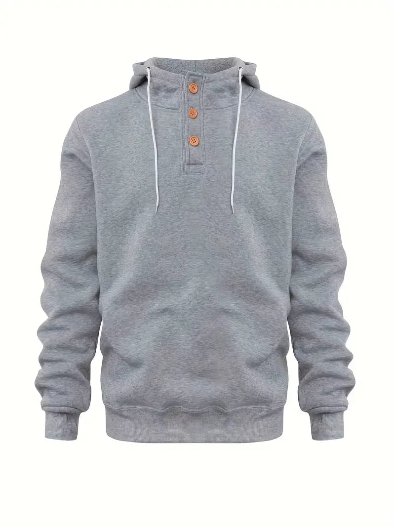Men's Hoodie Long Sleeve Warm Modern