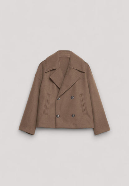 Elegant Women's Winter Coat Classic Short