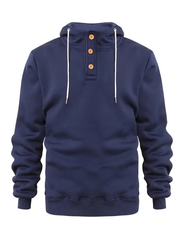 Men's Hoodie Long Sleeve Warm Modern