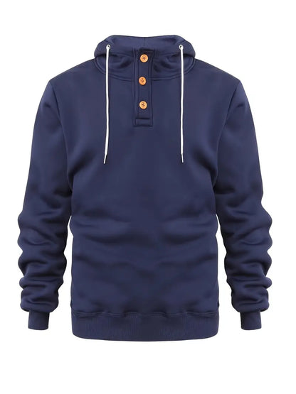 Men's Hoodie Long Sleeve Warm Modern