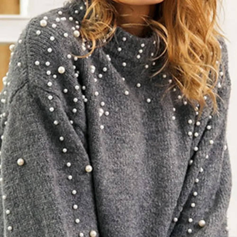 Weiches Strickoberteil Damen Modern - IdealeKleiden