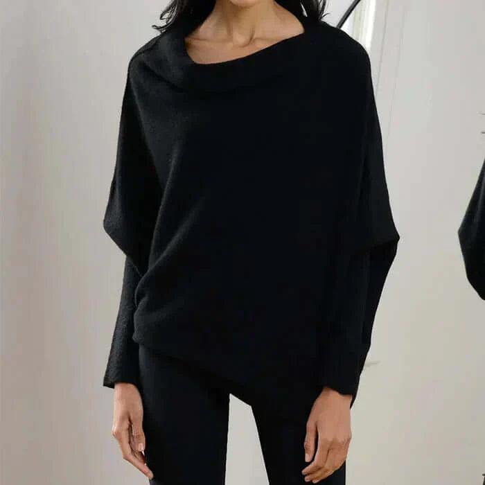 Women's Scarf Knitted Sweater Modern Women