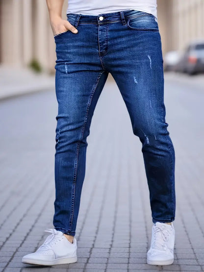 Men's Ripped Skinny Jeans