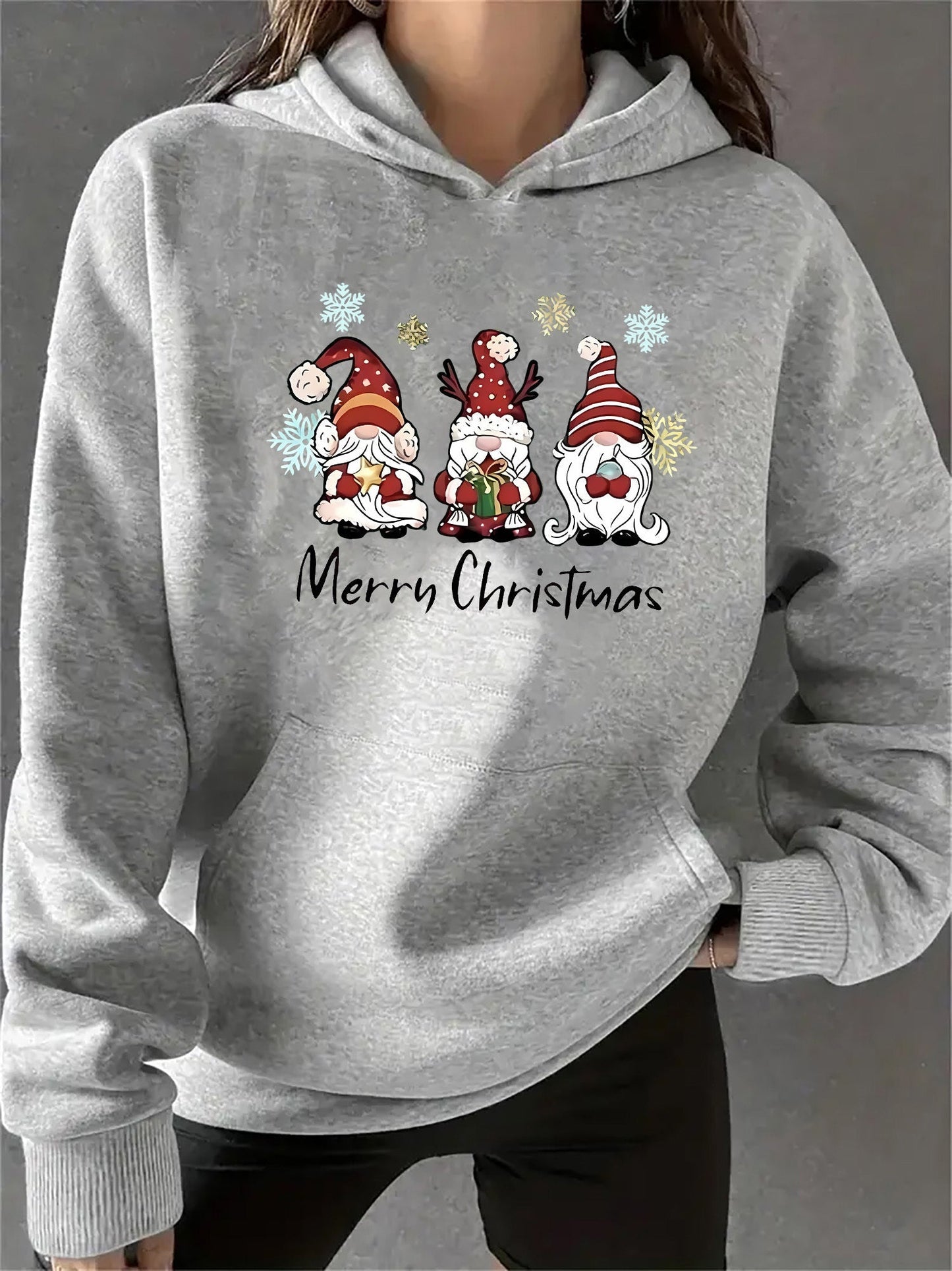 Christmas sweater Hood Cotton Festive