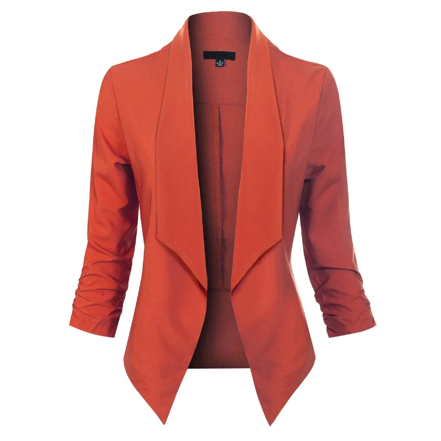 Elegant Women's Long-Sleeve Blazer Model