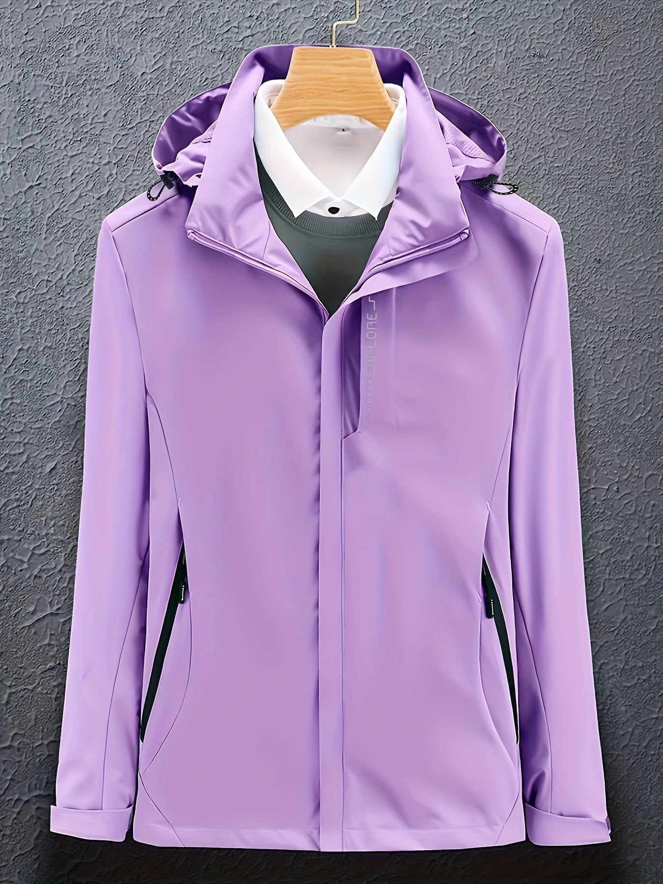 Wasserdichte Outdoor-Jacke Atmungsaktiv und Winddicht