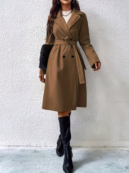 Elegant Trench Coat Women's Slim Fit Jacket