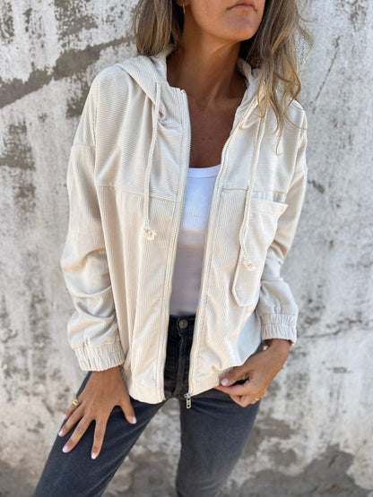 Light Women's Jacket Modern Casual