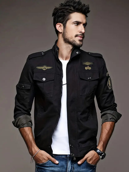 Trendy Leather Motorcycle Jacket Cool Urban Style
