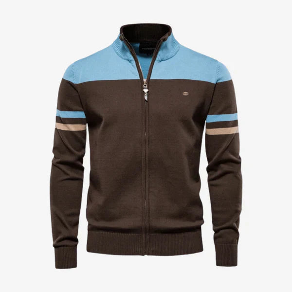 Falko - Stylish Zip Jacket Modern Collar