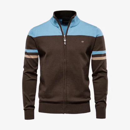 Falko - Stylish Zip Jacket Modern Collar