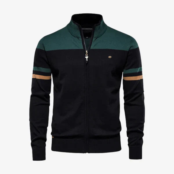 Falko - Stylish Zip Jacket Modern Collar