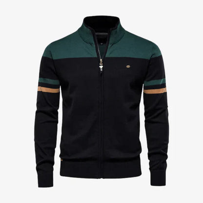 Falko - Stylish Zip Jacket Modern Collar