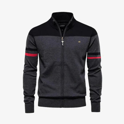 Falko - Stylish Zip Jacket Modern Collar