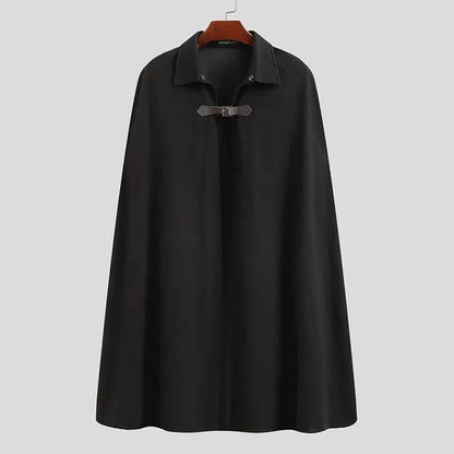 Men's Poncho Overlay Trendy Water-Repellent