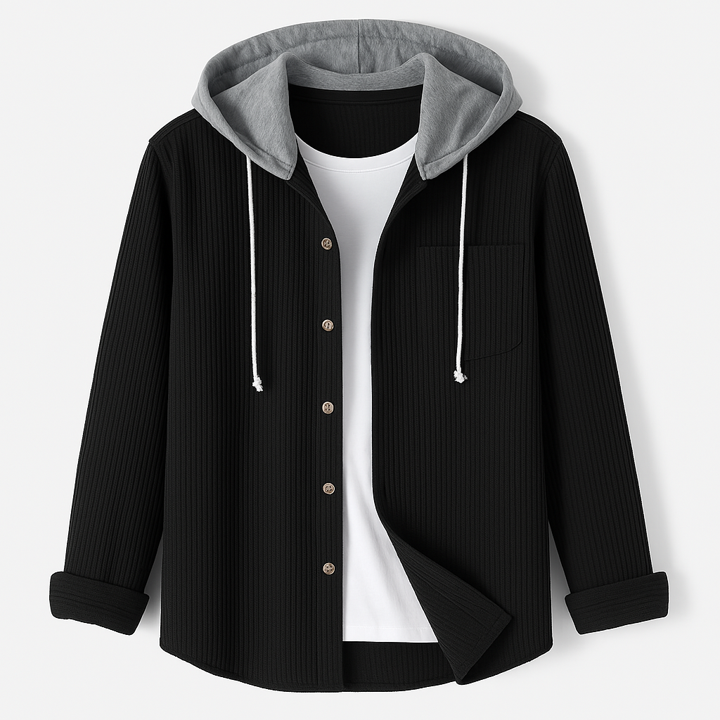 Corduroy Hoodie Bequem Warm