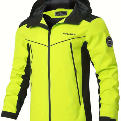 Water-Repellent Outdoor Jacket Reflective Sporty