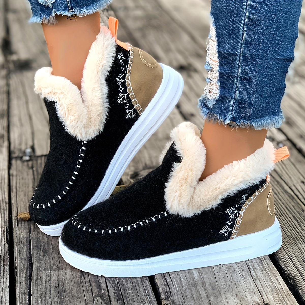 Women's Shoes Warm Fleece Non-Slip