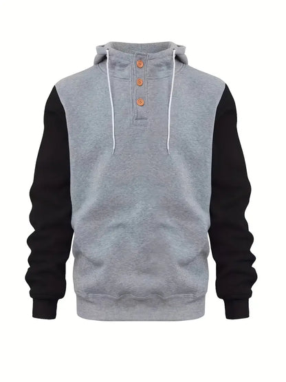 Men's Hoodie Long Sleeve Warm Modern