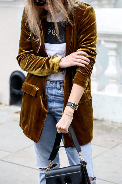 Elegant Women's Blazer Business Style