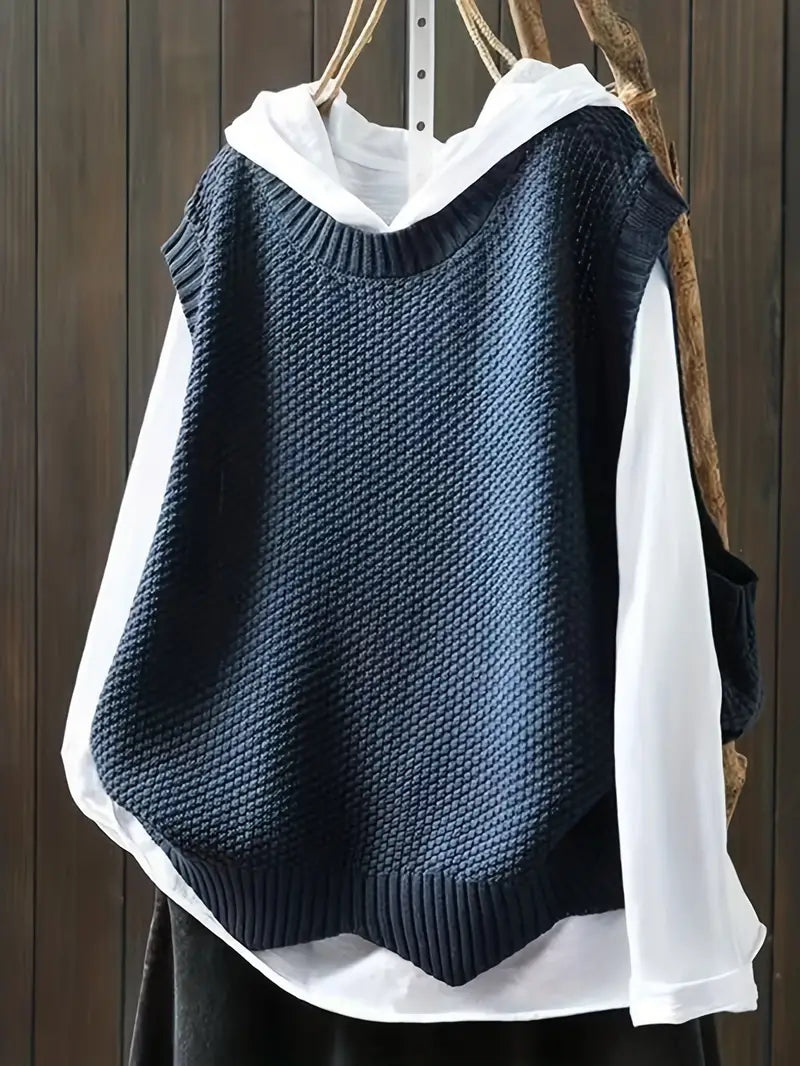 Mia – Women's Soft Round Neck Jumper