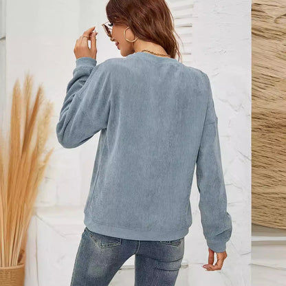 Modische Damen Sweatjacke - IdealeKleiden