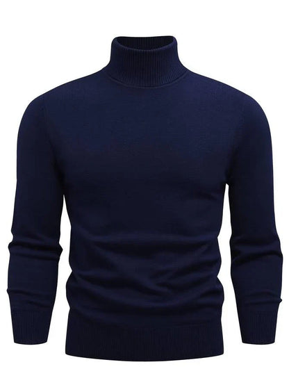 Men's Turtleneck Sweater Modern Versatile