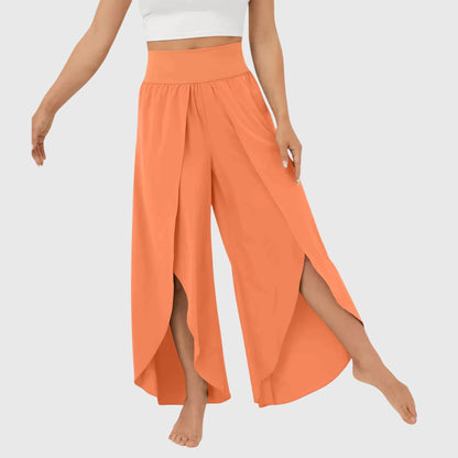 Women's Boho Pants Wide Comfortable Slit