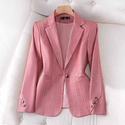 Elegant Women's Blazer Shape-Enhancing